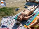 Sexy teen cutie sunbathing topless with her friend (Galleries)